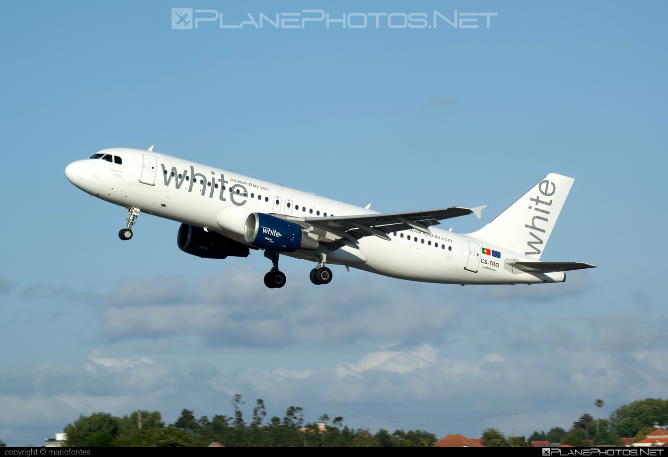 Airbus A320-214 - CS-TRO operated by White Airways #a320 #a320family #airbus #airbus320