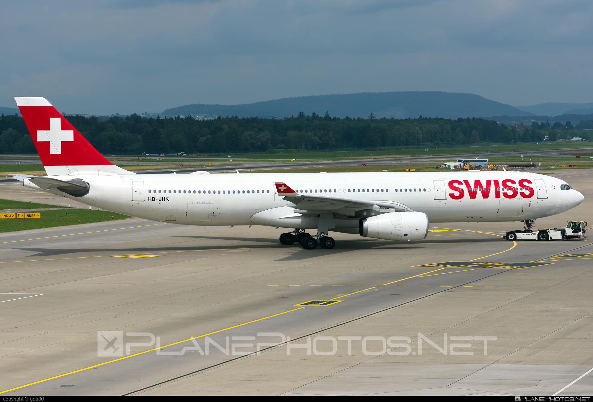 Airbus A330-343 - HB-JHK operated by Swiss International Air Lines #a330 #a330family #airbus #airbus330 #swiss #swissairlines
