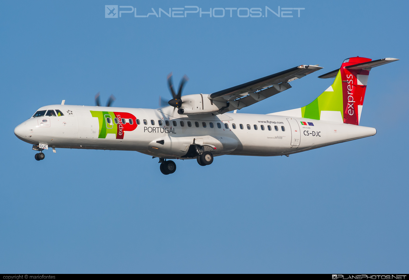 ATR 72-212A - CS-DJC operated by TAP Express #atr #atr72 #atr72212a #atr72500