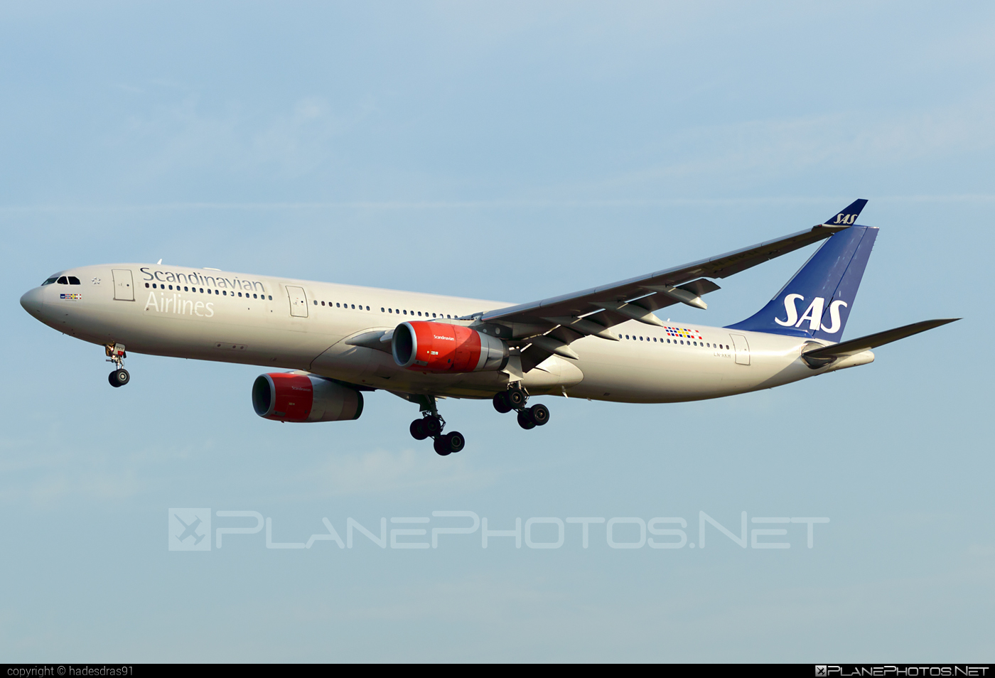 Airbus A330-343 - LN-RKH operated by Scandinavian Airlines (SAS) #a330 #a330family #airbus #airbus330 #sas #sasairlines #scandinavianairlines