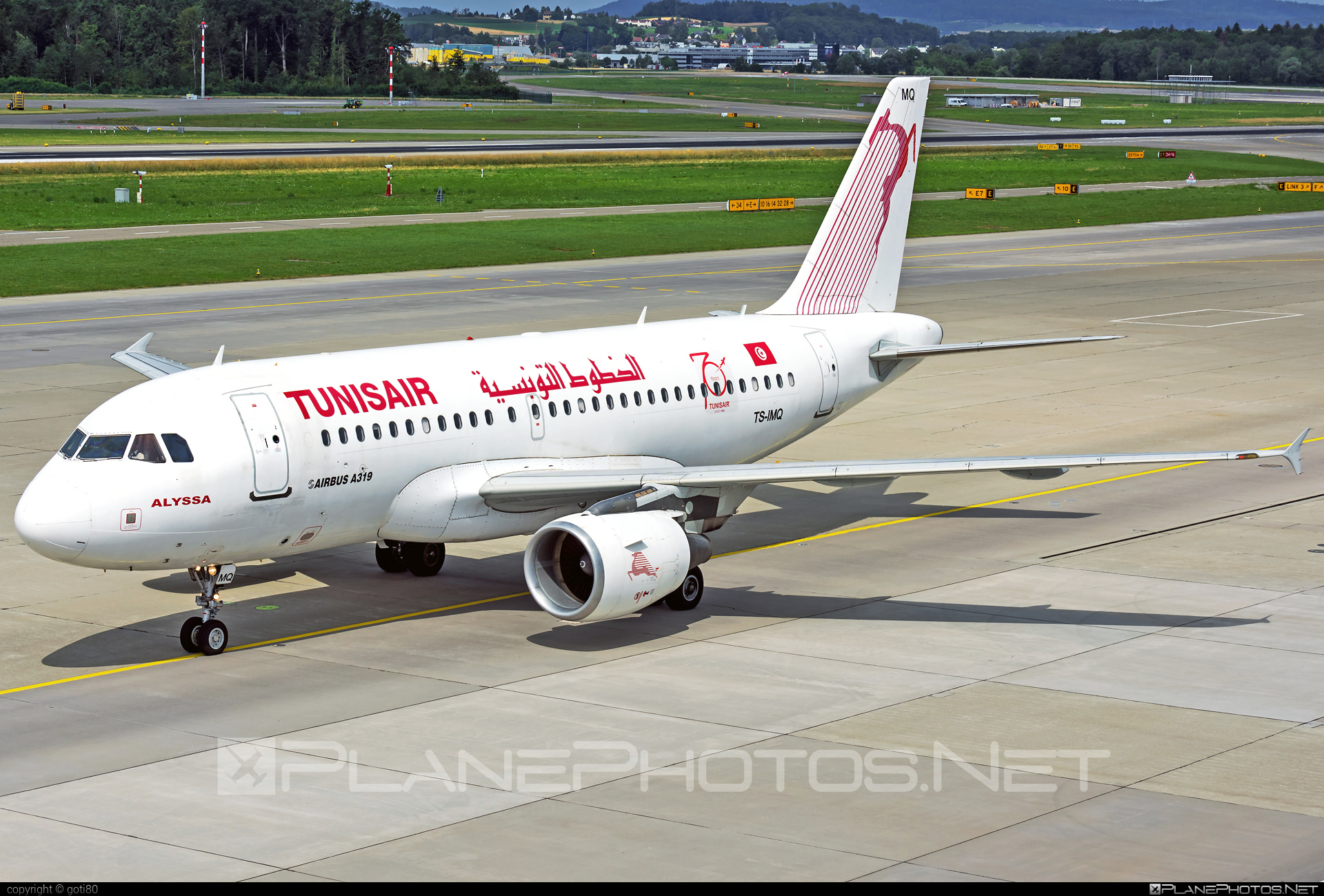 Airbus A319-112 - TS-IMQ operated by Tunisair #a319 #a320family #airbus #airbus319 #tunisair