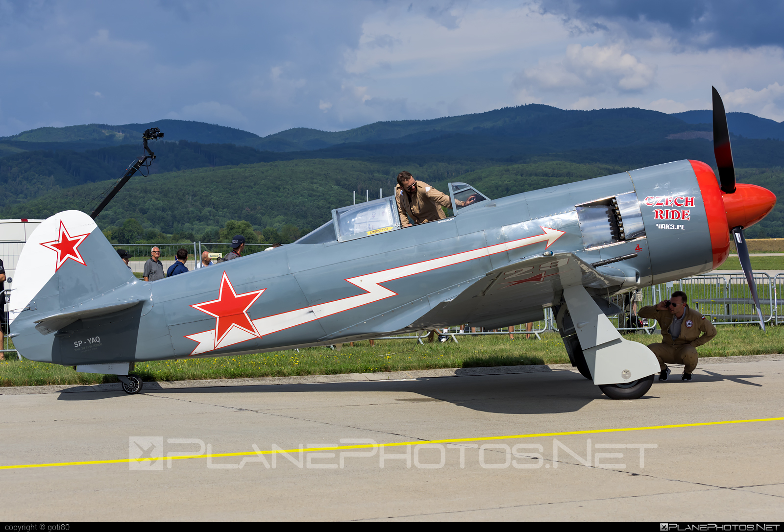 Yakovlev Yak-11-R-2000 - SP-YAQ operated by Private operator #siaf2019 #yak #yak11 #yak11r2000 #yakovlev #yakovlev11 #yakovlevyak11