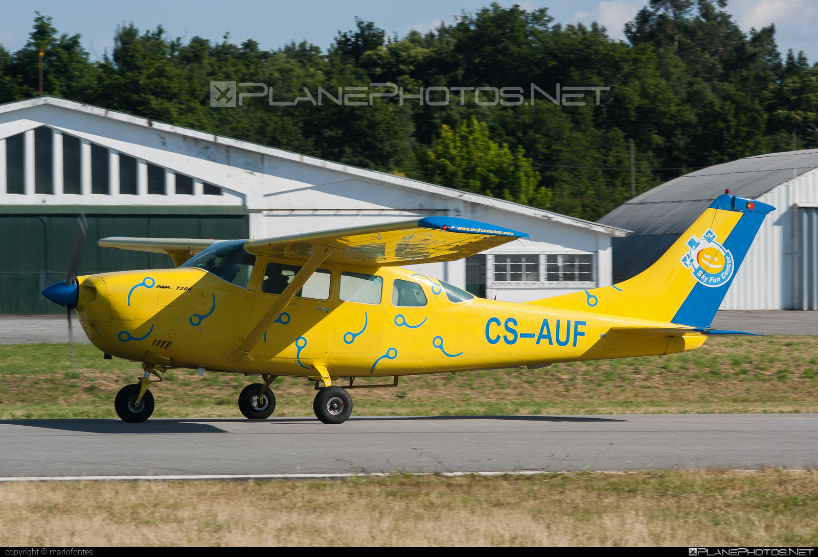 Cessna TU206G Turbo Stationair - CS-AUF operated by SkyFunCenter #cessna #skyfuncenter