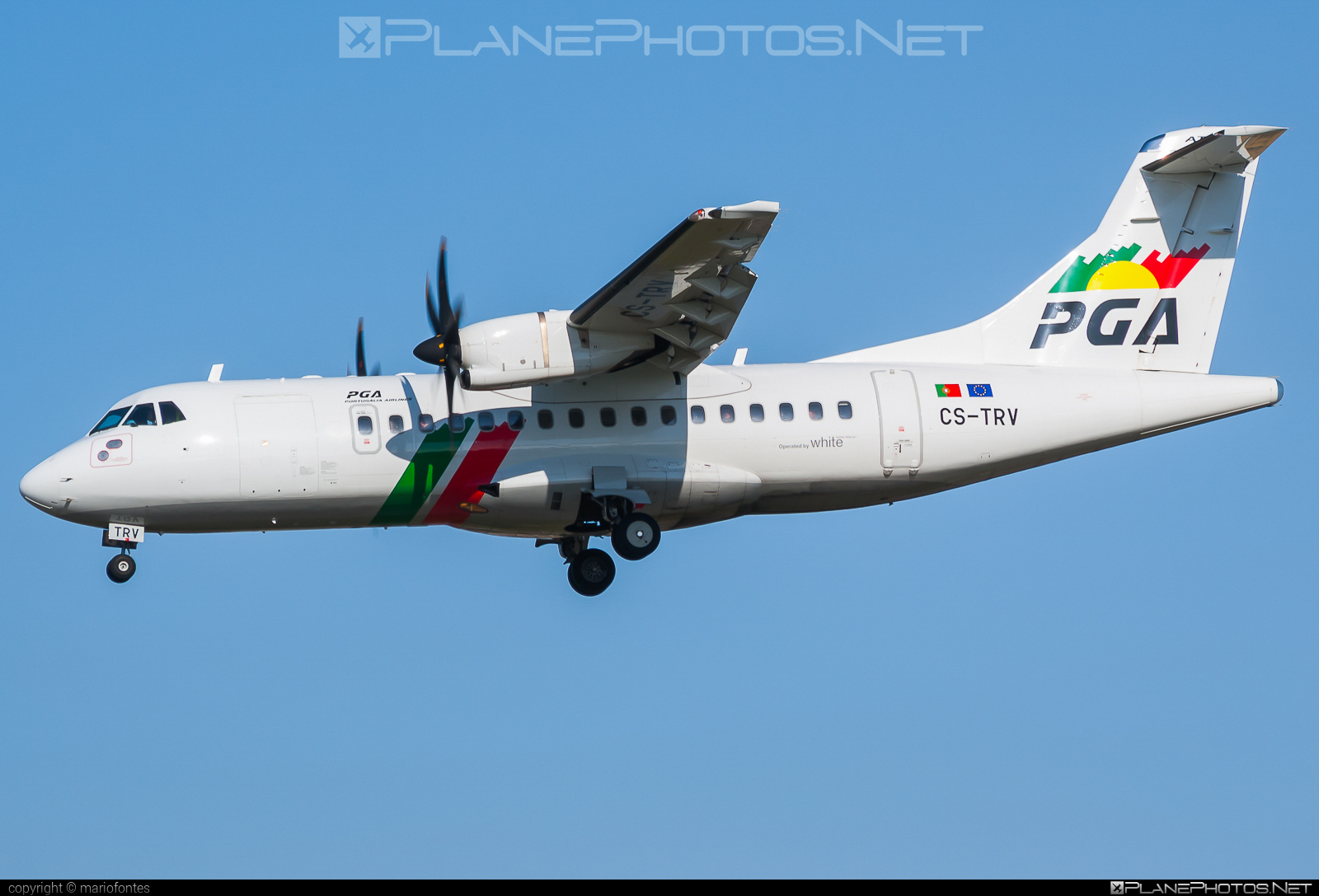 ATR 42-600 - CS-TRV operated by Portugália Airlines #atr #atr42 #atr42600 #portugaliaairlines