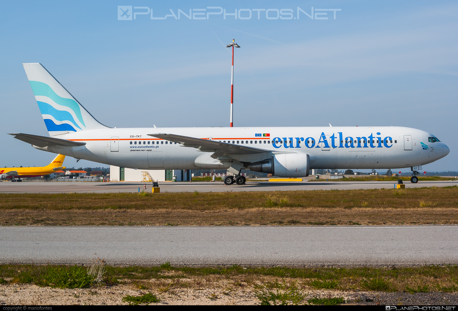Boeing 767-300ER - CS-TKT operated by euroAtlantic Airways #b767 #b767er #boeing #boeing767 #euroatlantic #euroatlanticairways