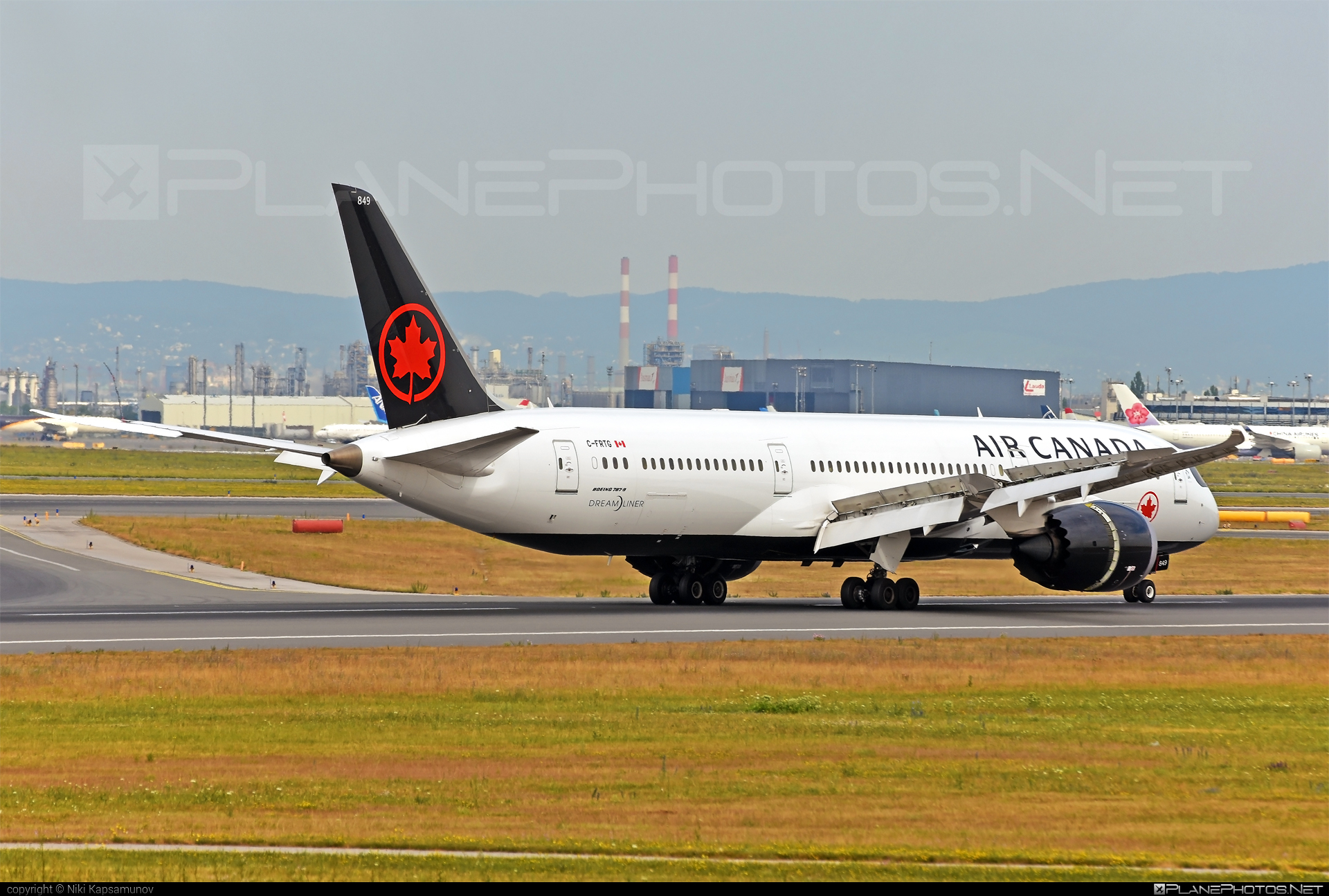 Boeing 787-9 Dreamliner - C-FRTG operated by Air Canada #airCanada #b787 #boeing #boeing787 #dreamliner