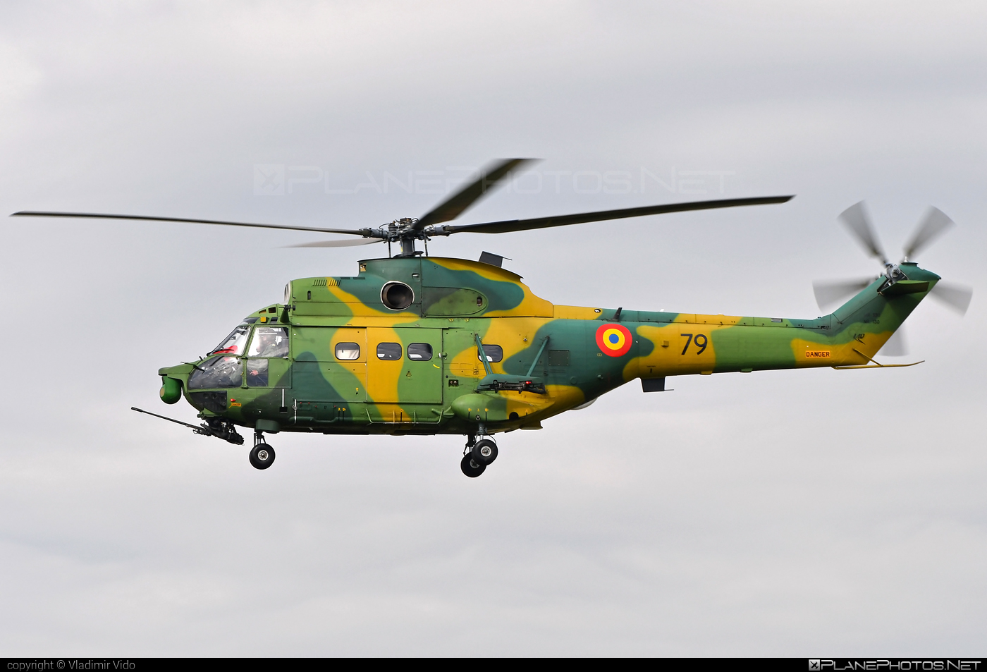 IAR 330L Puma SOCAT - 79 operated by Forţele Aeriene Române (Romanian Air Force) #forteleaerieneromane #iar #iar330 #iar330l #iar330lpuma #iar330lpumasocat #iar330puma #industriaAeronauticaRomana #romanianairforce