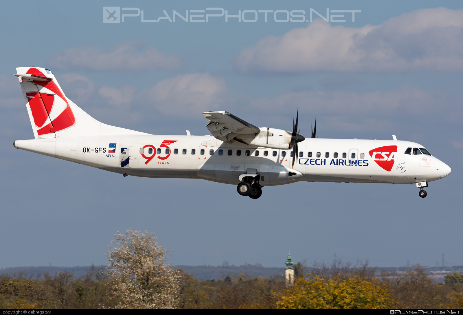 ATR 72-212A - OK-GFS operated by CSA Czech Airlines #atr #atr72 #atr72212a #atr72500 #csa #czechairlines