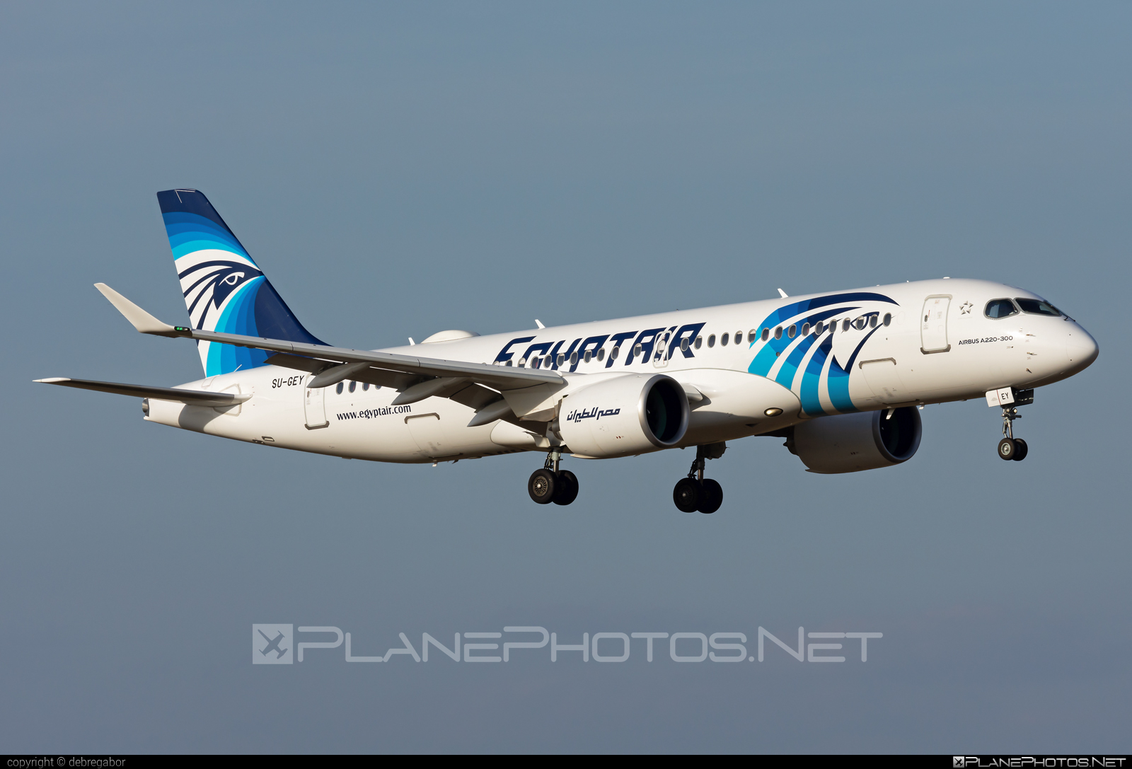 Airbus A220-300 - SU-GEY operated by EgyptAir #EgyptAir #a220300 #a220family #airbus #cs300 #cseries #cseries300