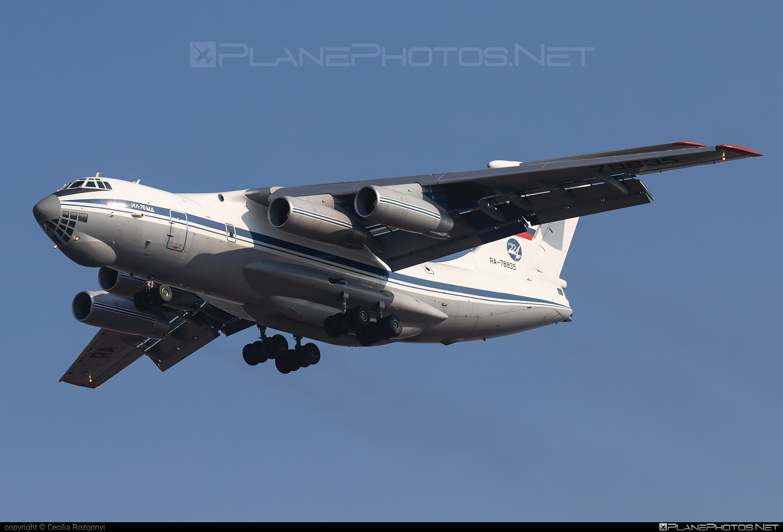 Ilyushin Il-76MD - RA-78835 operated by Voyenno-vozdushnye sily Rossii (Russian Air Force) #il76 #il76md #ilyushin