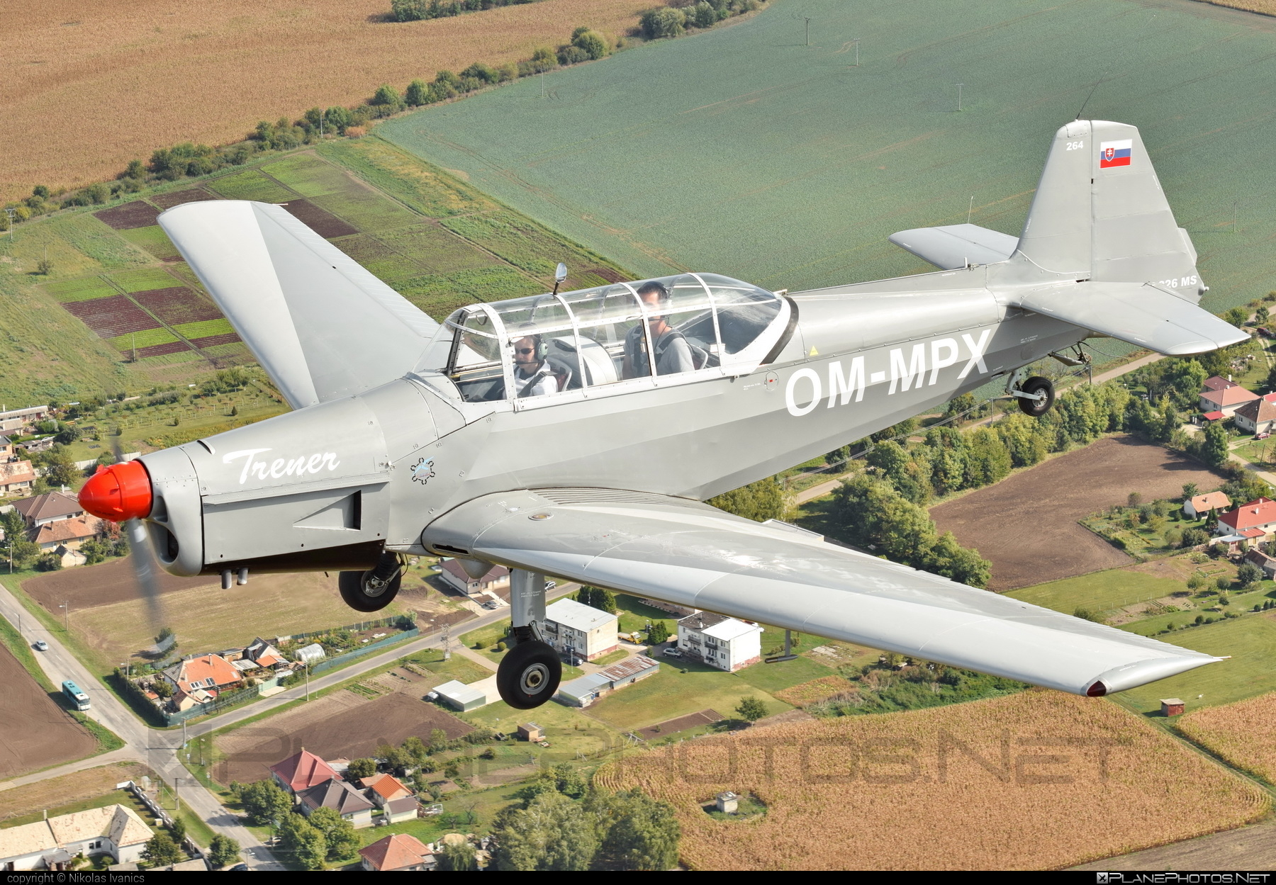 Zlin Z-226MS Trenér - OM-MPX operated by Aeroklub Nové Zámky #z226 #z226trener #zlin #zlin226 #zlintrener