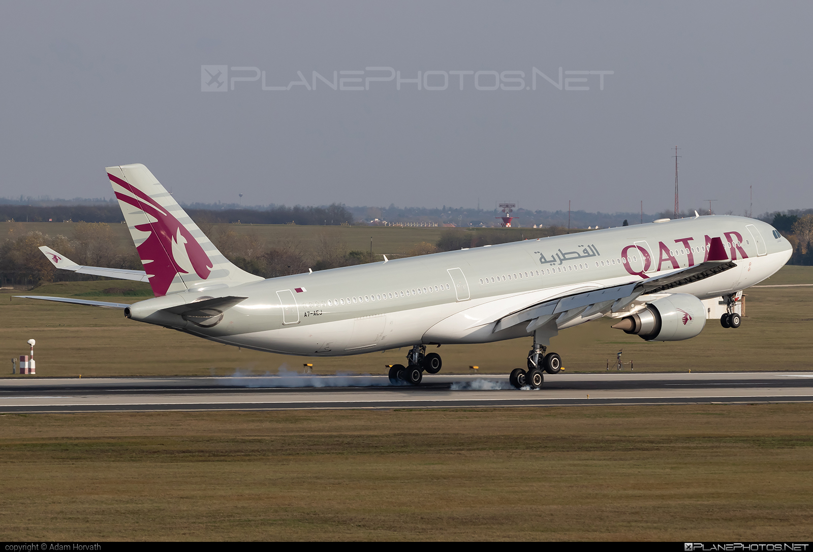 Airbus A330-302 - A7-AEJ operated by Qatar Airways #a330 #a330family #airbus #airbus330 #qatarairways