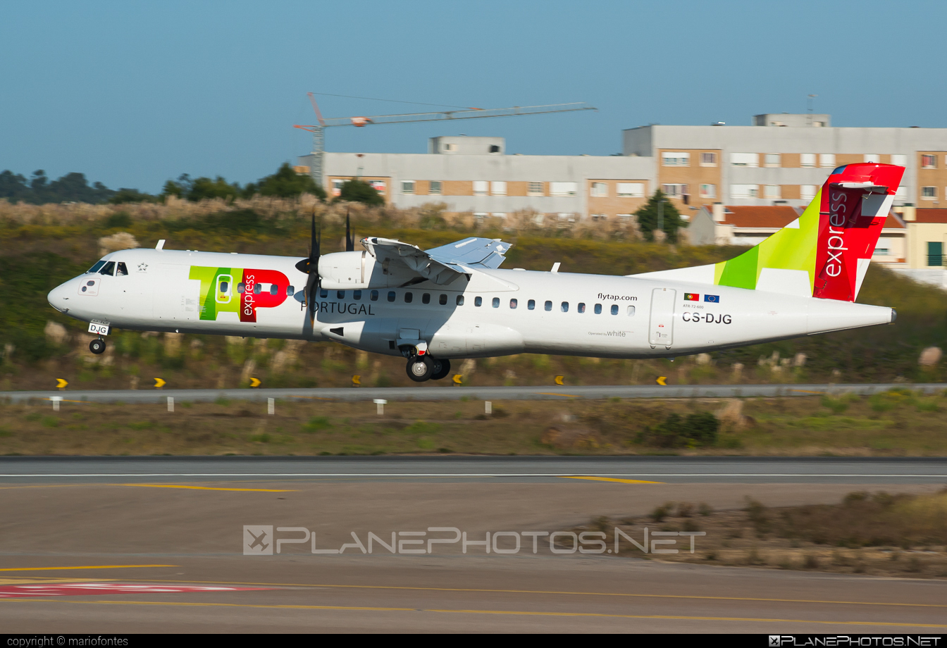 ATR 72-600 - CS-DJG operated by TAP Express #atr #atr72 #atr72600