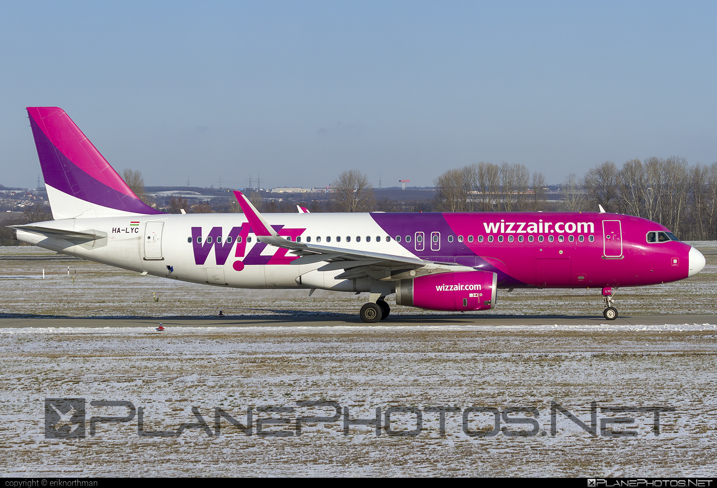 Airbus A320-232 - HA-LYC operated by Wizz Air #a320 #a320family #airbus #airbus320 #wizz #wizzair