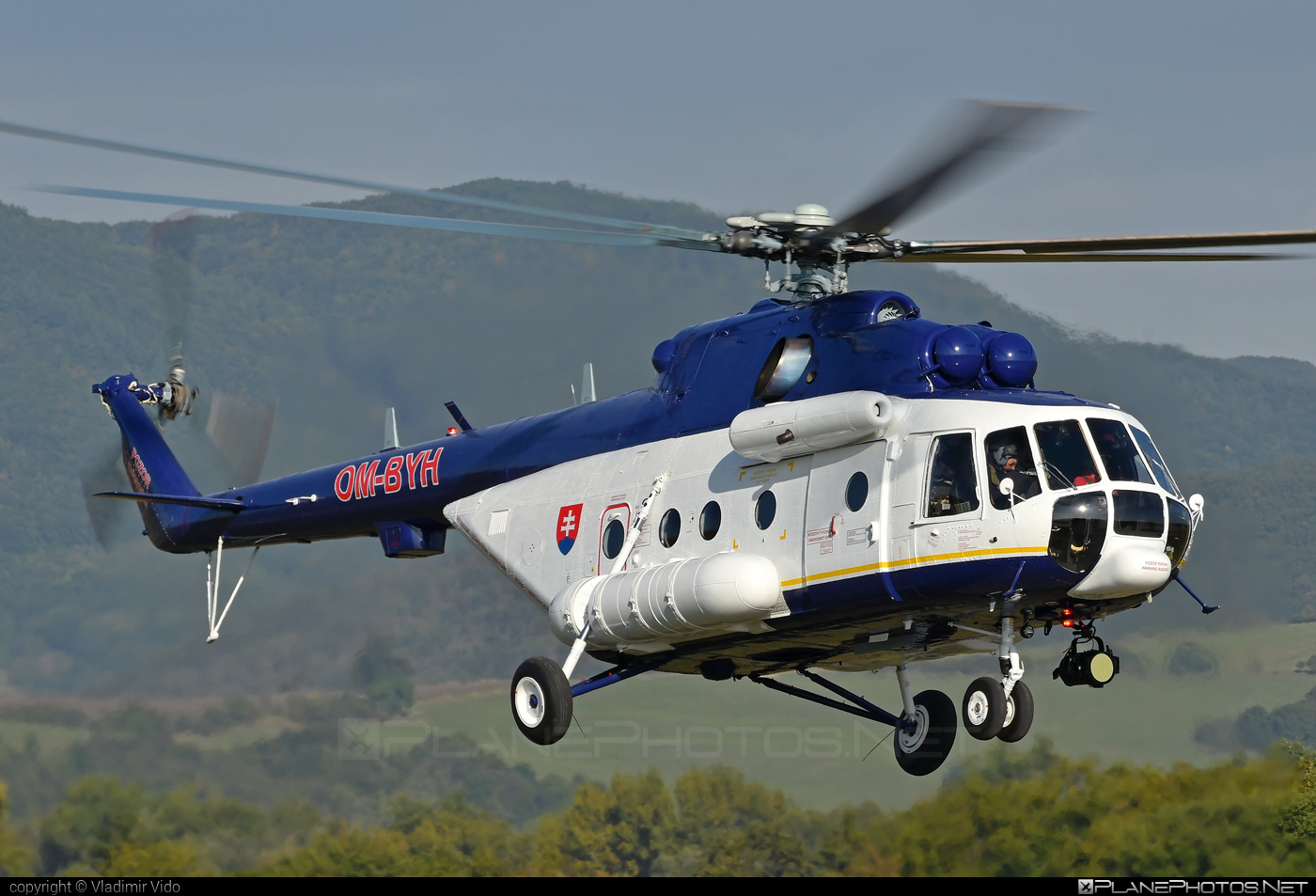 Mil Mi-171 - OM-BYH operated by Letecký útvar MV SR (Slovak Government Flying Service) #SlovakGovernmentFlyingService #leteckyutvarMVSR #mi171 #mil #mil171 #milhelicopters