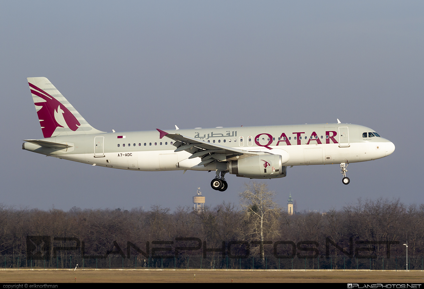 Airbus A320-232 - A7-ADC operated by Qatar Airways #a320 #a320family #airbus #airbus320 #qatarairways