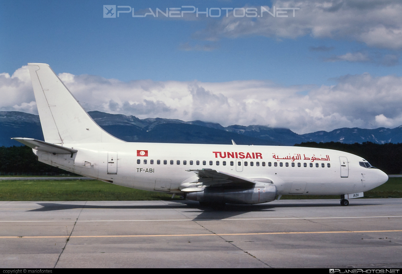 Boeing 737-200 - TF-ABI operated by Tunisair #b737 #boeing #boeing737 #tunisair
