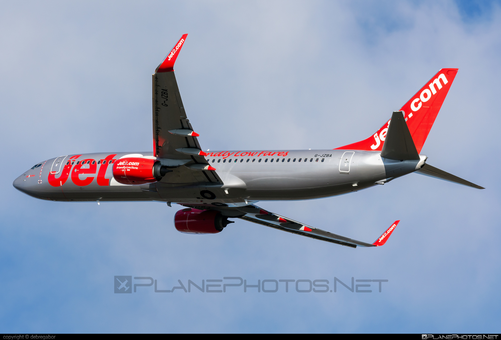 G-JZBA - Boeing 737-800 operated by Jet2 taken by debregabor