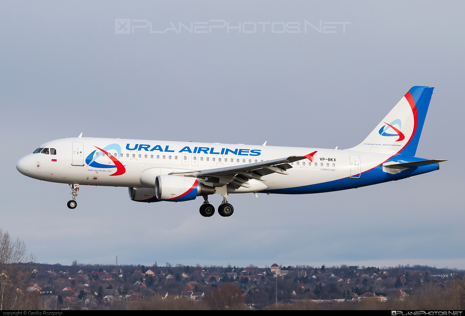 Airbus A320-214 - VP-BKX operated by Ural Airlines #UralAirlines #a320 #a320family #airbus #airbus320