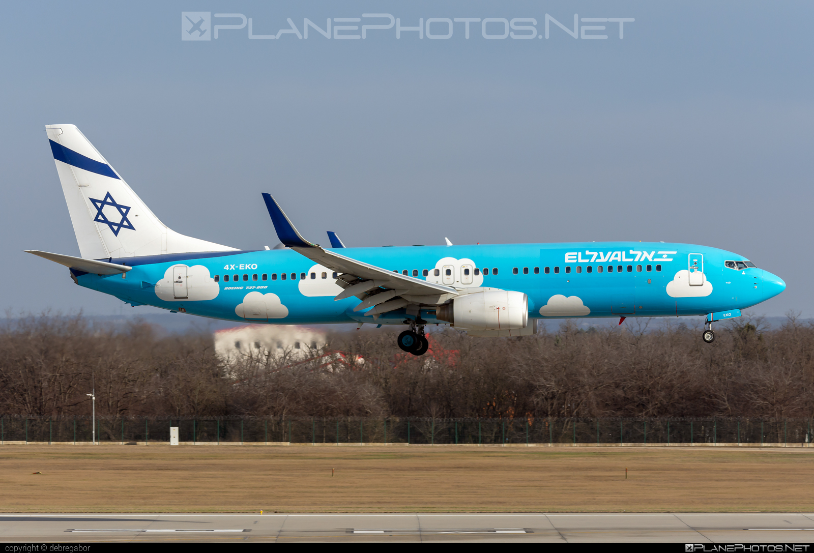 Boeing 737-800 - 4X-EKO operated by El Al Israel Airlines #b737 #b737nextgen #b737ng #boeing #boeing737 #elal #elalisraelairlines #israelairlines