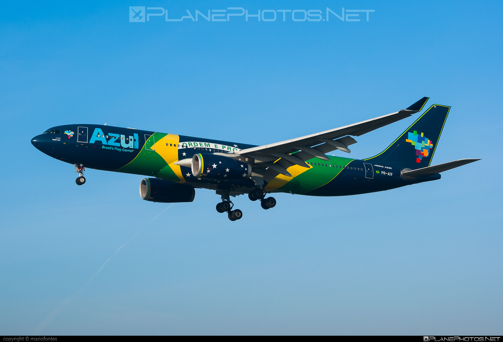 Airbus A330-243 - PR-AIV operated by Azul Linhas Aéreas Brasileiras #a330 #a330family #airbus #airbus330