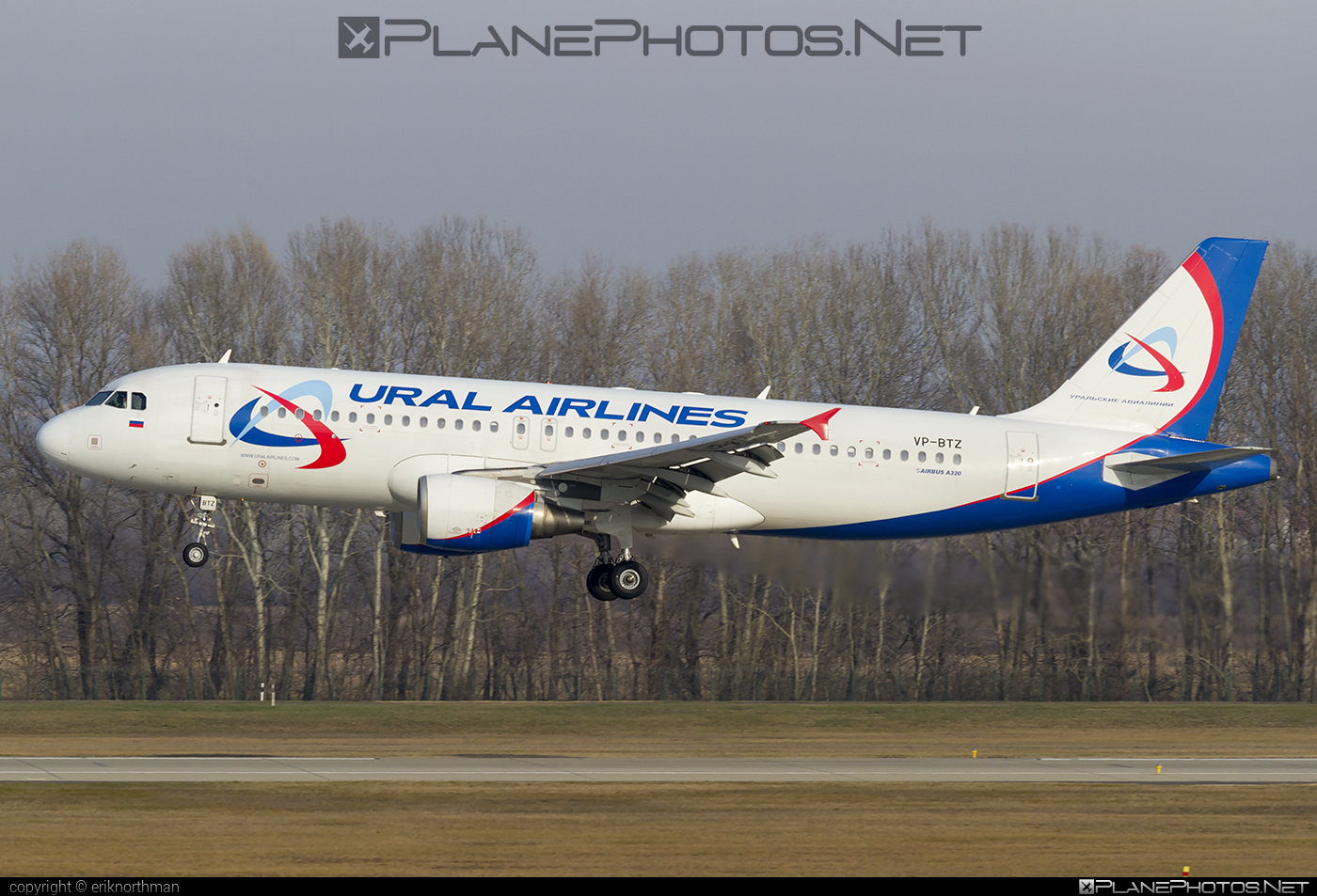 Airbus A320-214 - VP-BTZ operated by Ural Airlines #UralAirlines #a320 #a320family #airbus #airbus320