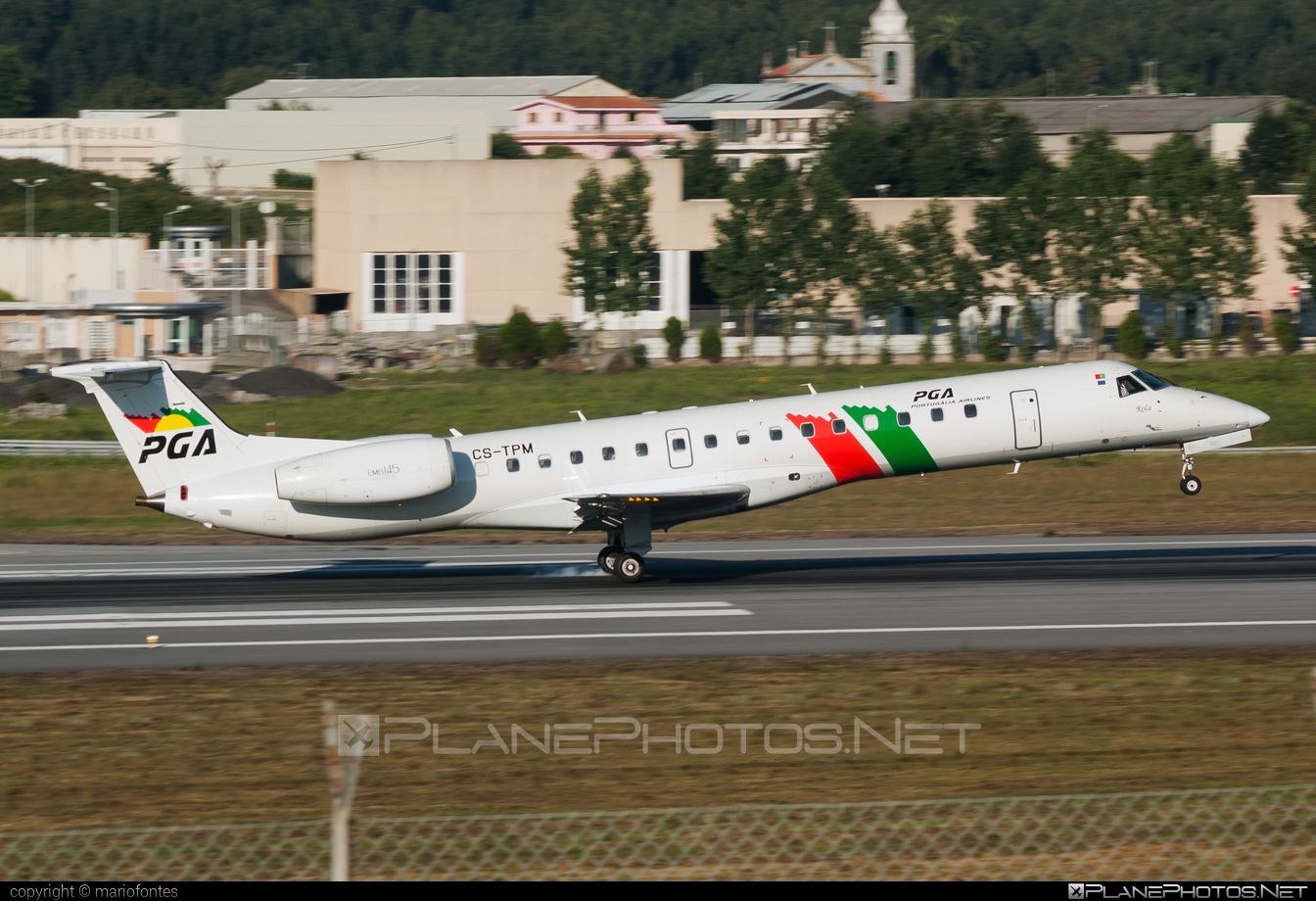 Embraer ERJ-145EP - CS-TPM operated by Portugália Airlines #embraer #portugaliaairlines
