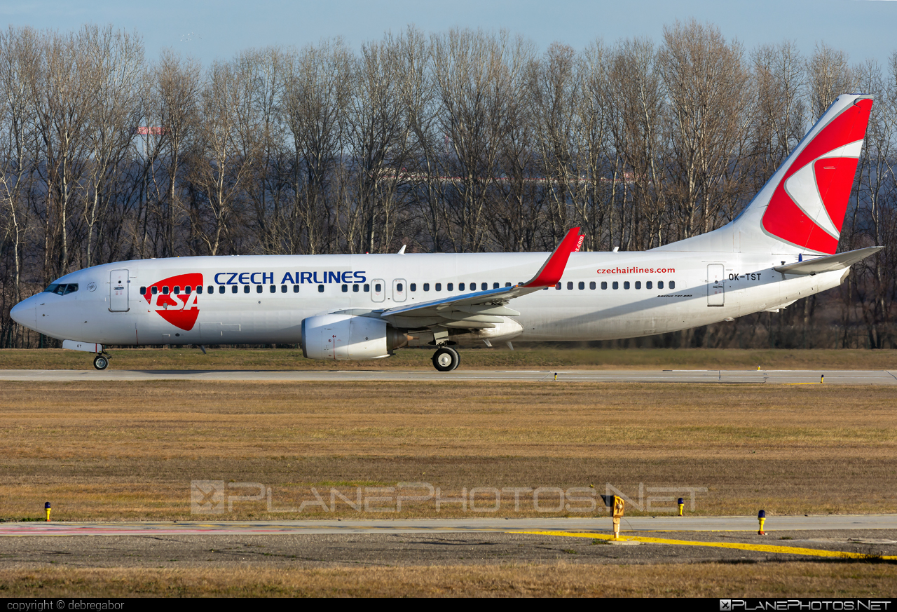 Boeing 737-800 - OK-TST operated by CSA Czech Airlines #b737 #b737nextgen #b737ng #boeing #boeing737 #csa #czechairlines