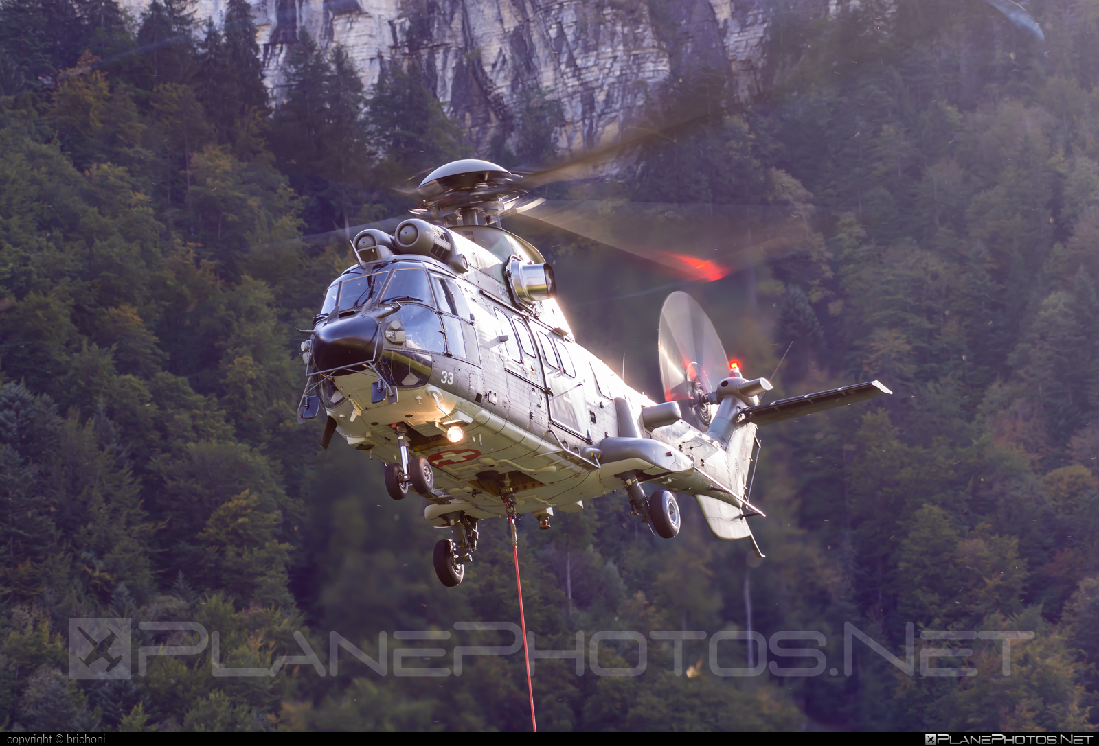 Eurocopter AS532 UL Cougar - T-333 operated by Schweizer Luftwaffe (Swiss Air Force) #eurocopter #schweizerluftwaffe #swissairforce