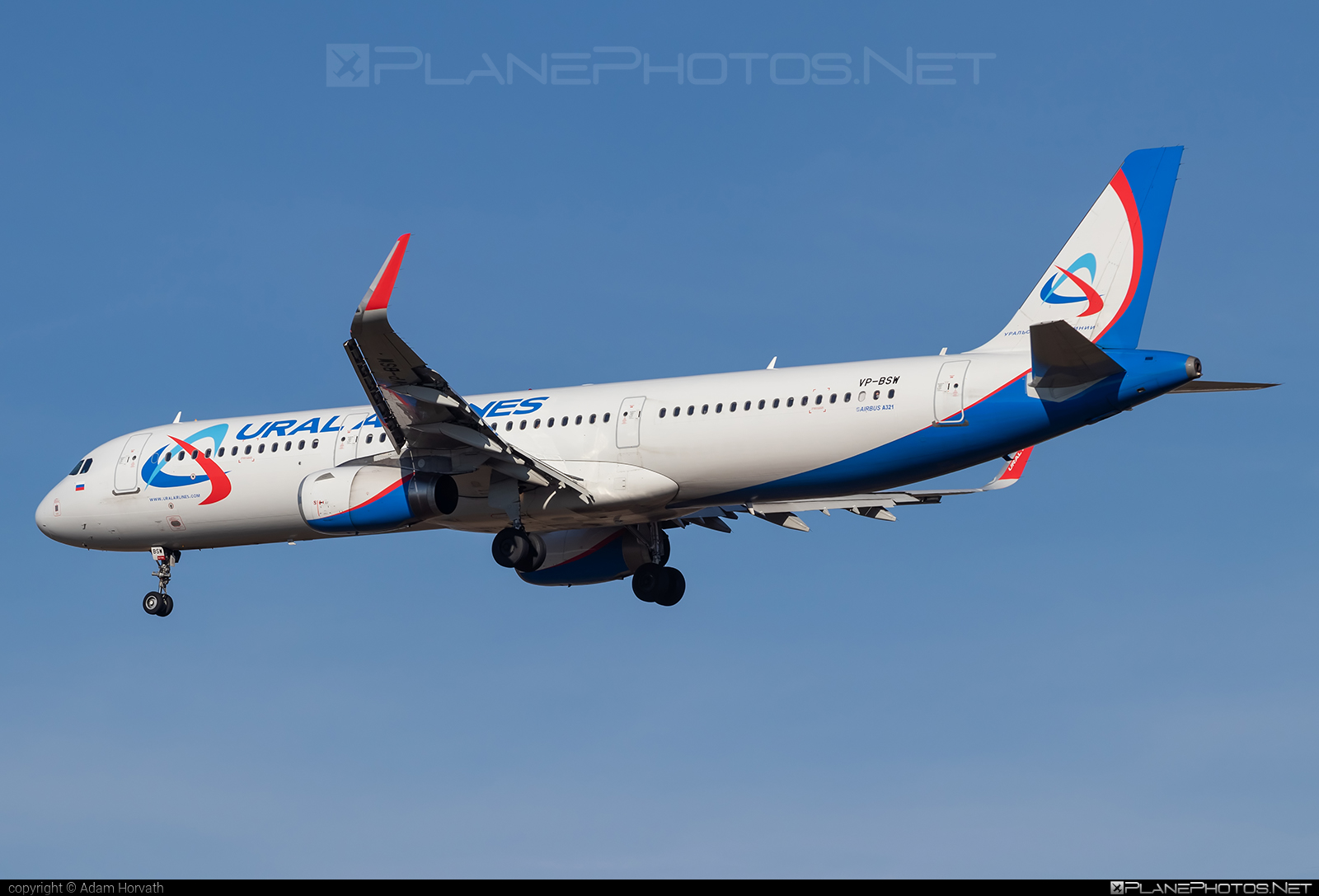 Airbus A321-231 - VP-BSW operated by Ural Airlines #UralAirlines #a320family #a321 #airbus #airbus321