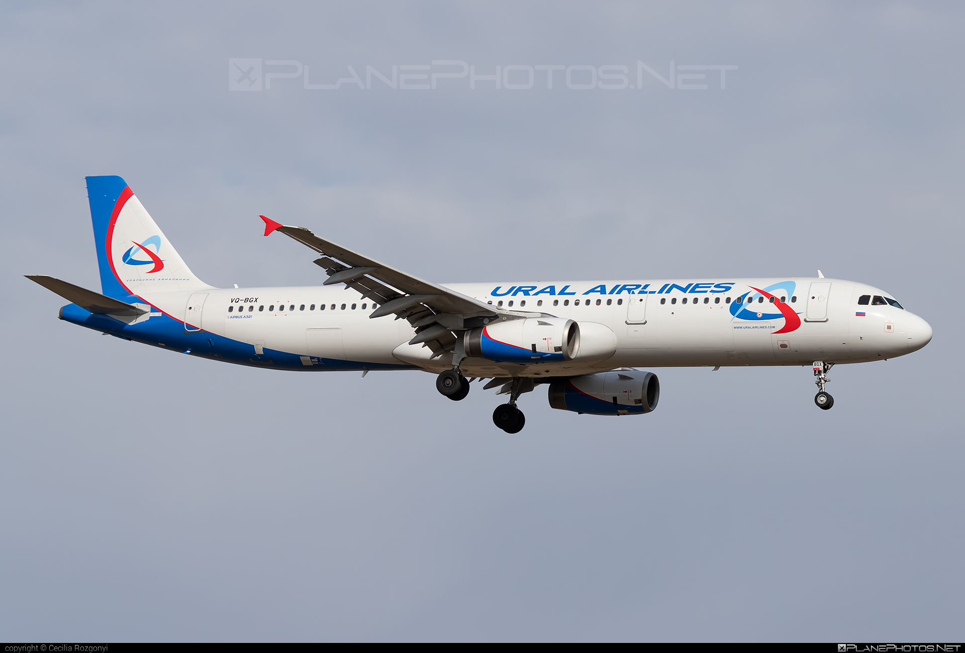 Airbus A321-231 - VQ-BGX operated by Ural Airlines #UralAirlines #a320family #a321 #airbus #airbus321