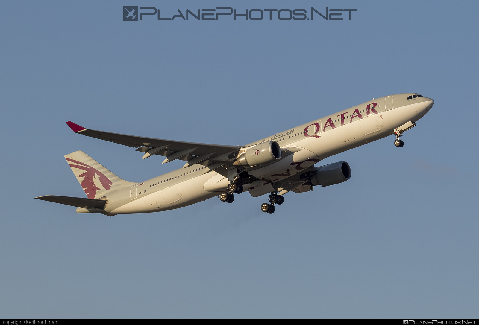 Airbus A330-303 - A7-AEA operated by Qatar Airways #a330 #a330family #airbus #airbus330 #qatarairways