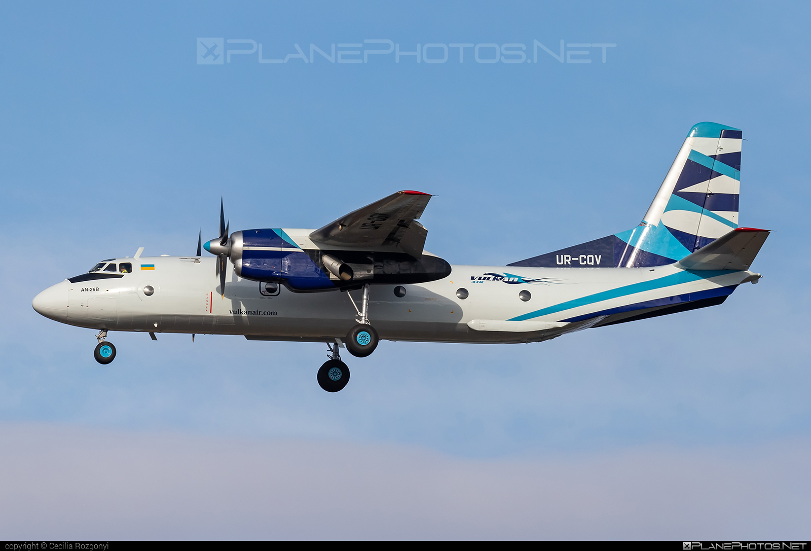Antonov An-26B - UR-CQV operated by Vulkan Air #an26 #an26b #antonov #antonov26 #vulkanair