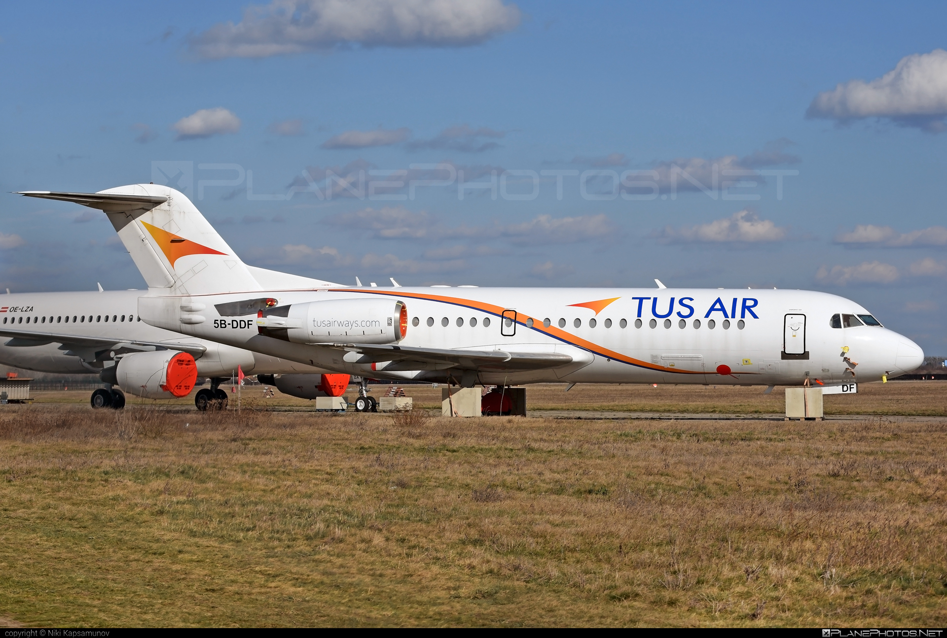Fokker 70 - 5B-DDF operated by Tus Airways #fokker #fokker70 #tusair #tusairways