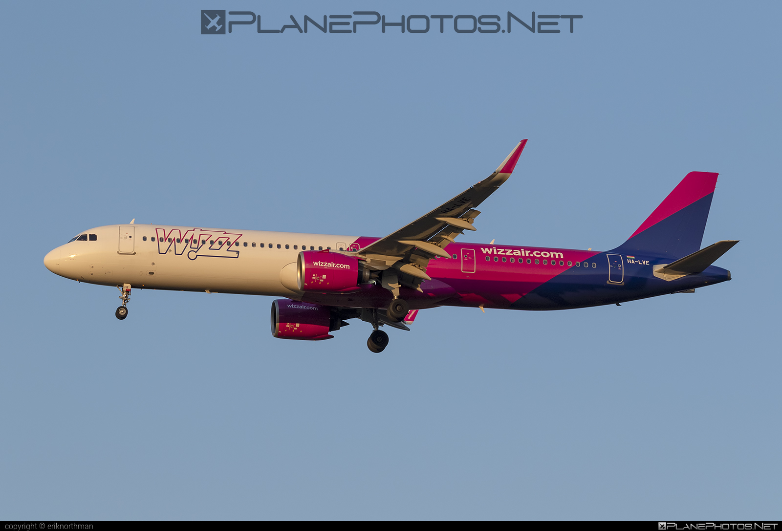 Airbus A321-271NX - HA-LVE operated by Wizz Air #a320family #a321 #a321neo #airbus #airbus321 #airbus321lr #wizz #wizzair