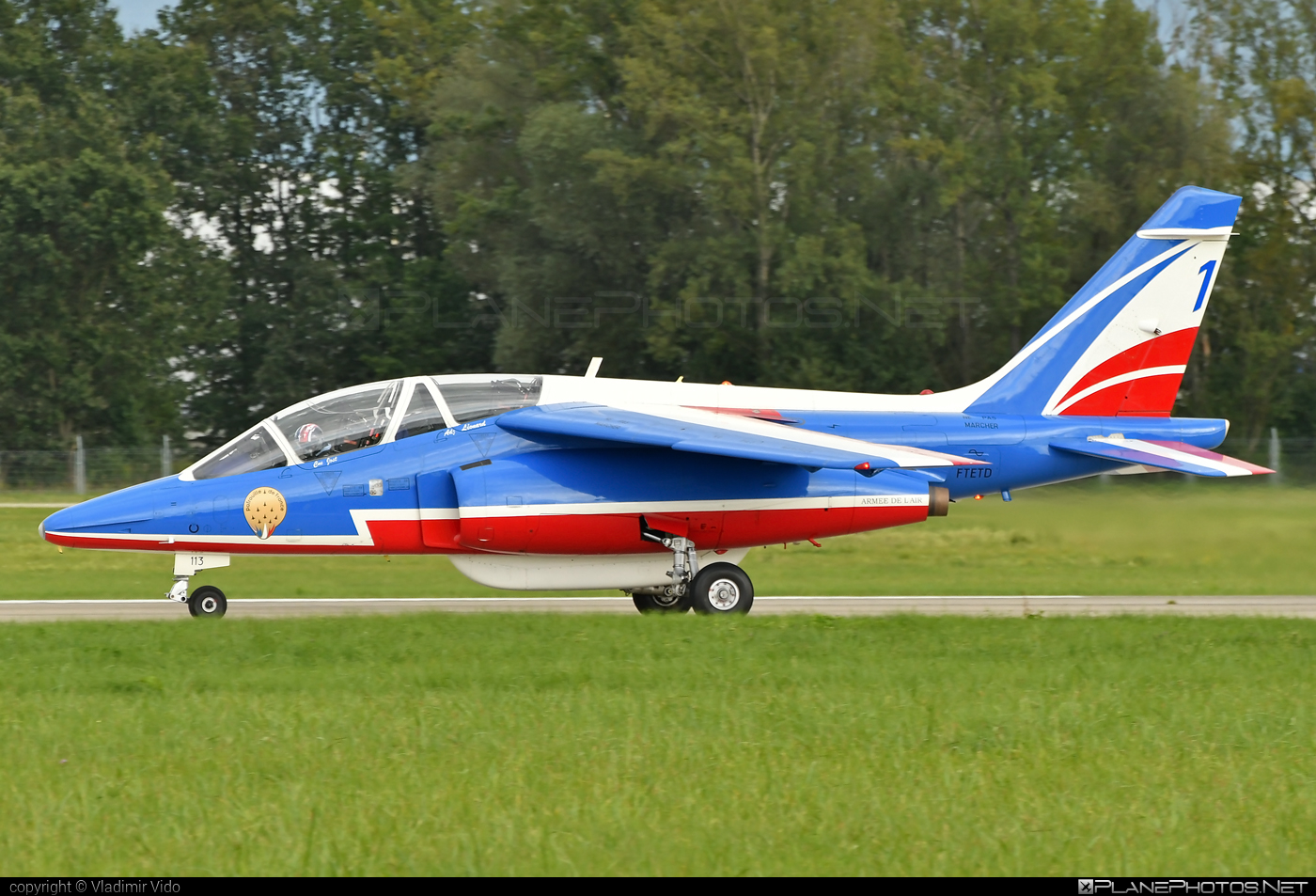 Dassault-Dornier Alpha Jet E - E113 operated by Armée de l´Air (French Air Force) #alphajet #alphajete #armeedelair #dassaultdornier #frenchairforce