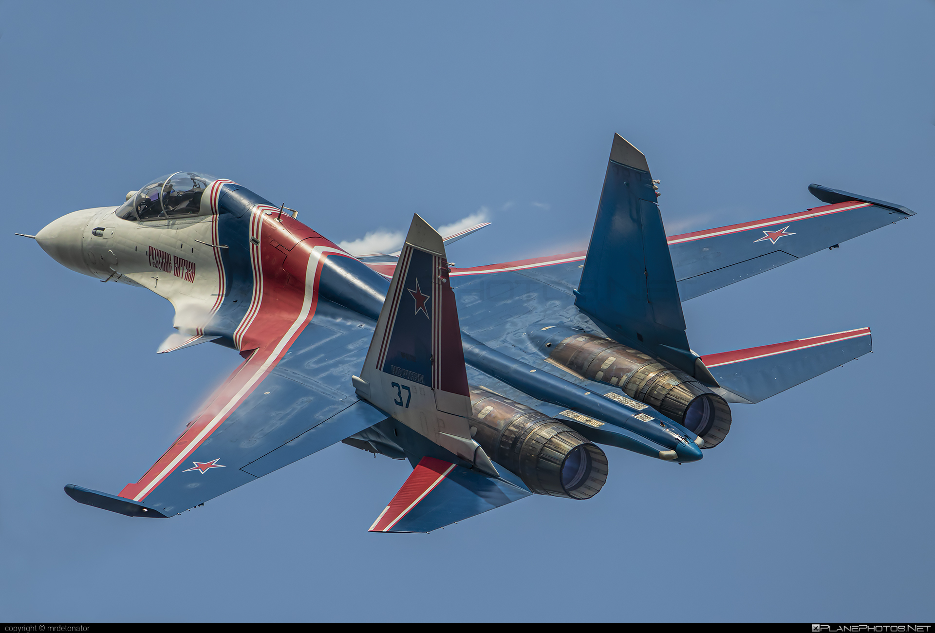 Sukhoi Su-30SM - RF-81722 operated by Voyenno-vozdushnye sily Rossii (Russian Air Force) #maks2019 #russianknights #russkiyevityazi #su30 #su30sm #sukhoi #sukhoi30 #sukhoisu30sm