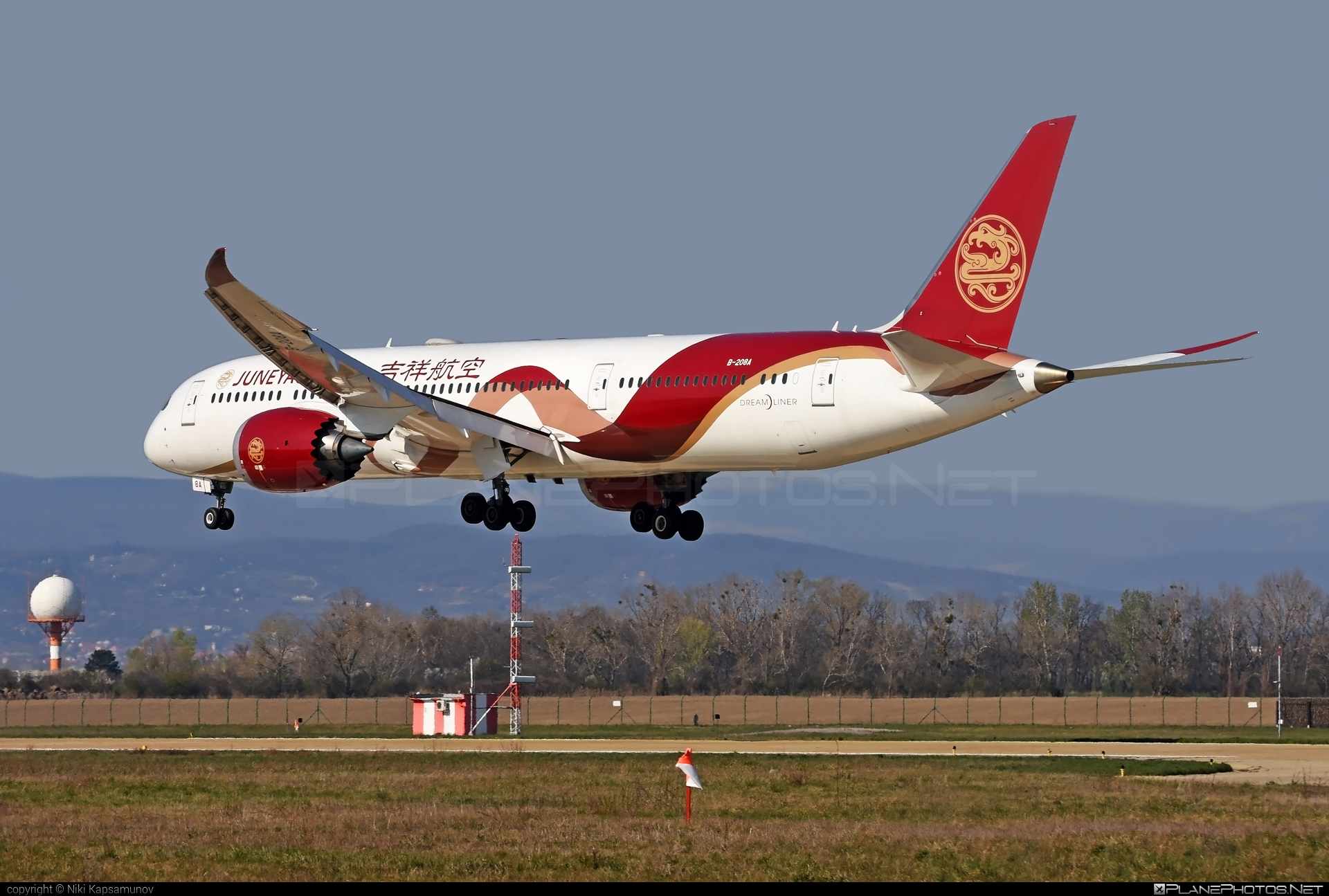 Boeing 787-9 Dreamliner - B-208A operated by Juneyao Airlines #b787 #boeing #boeing787 #dreamliner #juneyaoairlines