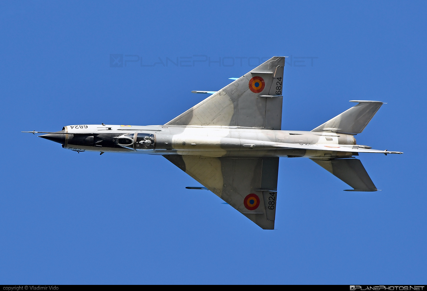 Mikoyan-Gurevich MiG-21MF - 6824 operated by Forţele Aeriene Române (Romanian Air Force) #forteleaerieneromane #mig #mig21 #mig21mf #mikoyangurevich #natodays #natodays2019 #romanianairforce