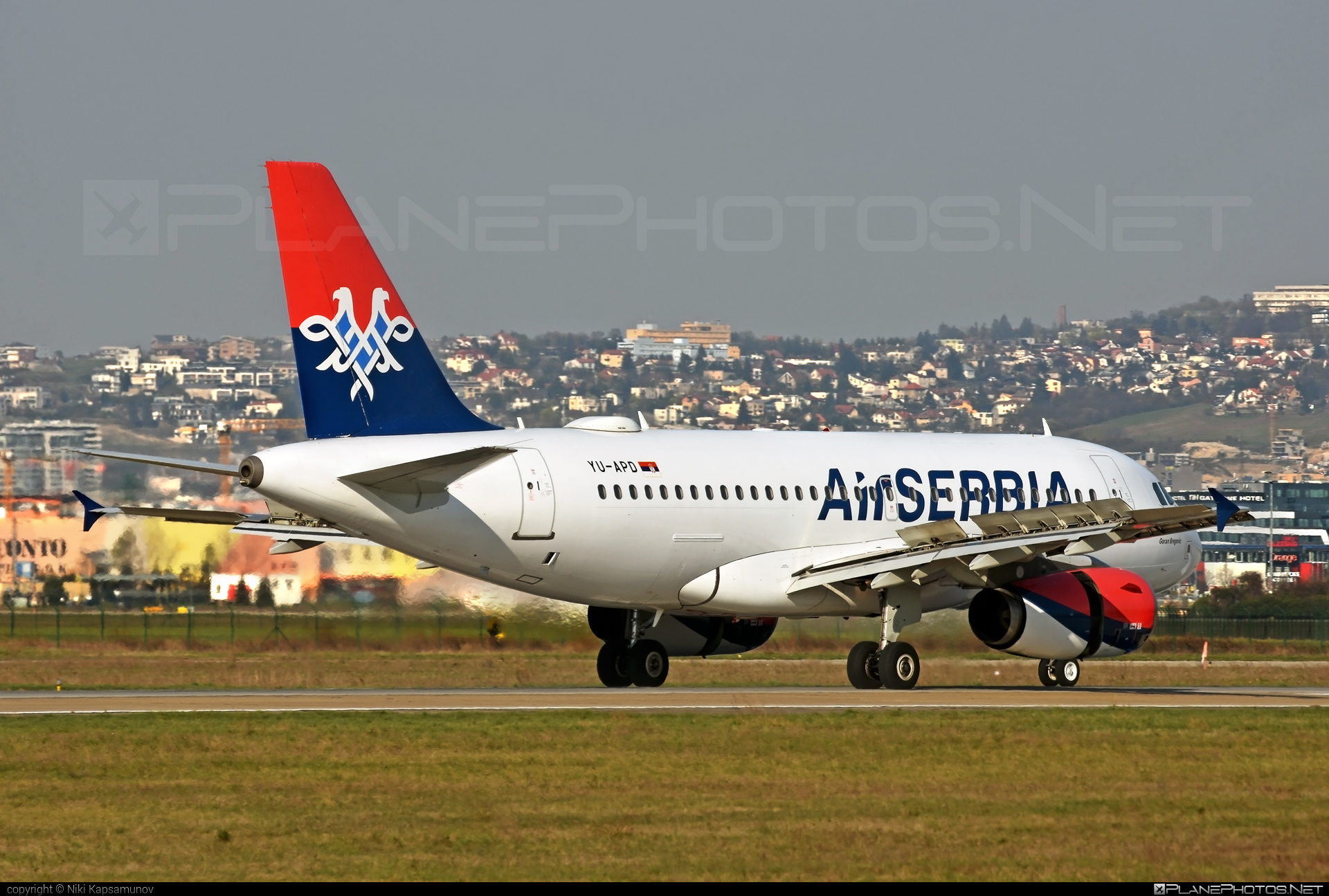 Airbus A319-132 - YU-APD operated by Air Serbia #a319 #a320family #airbus #airbus319