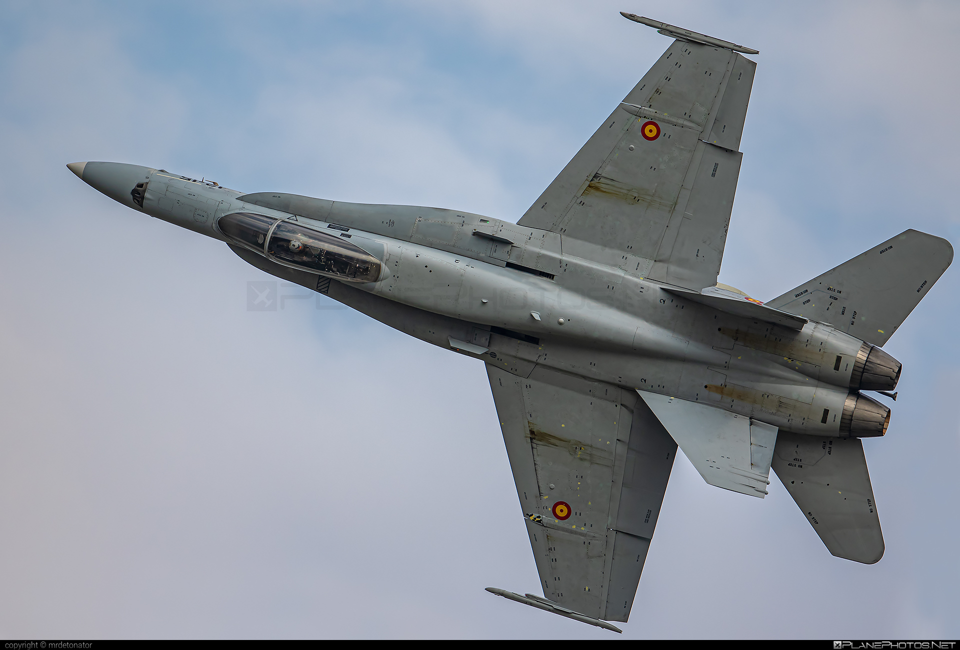 McDonnell Douglas EF-18A+ Hornet - C.15-57 operated by Ejército del Aire (Spanish Air Force) #ef18a #ejercitoDelAire #f18 #f18hornet #mcDonnellDouglas #siaf2018 #spanishAirForce