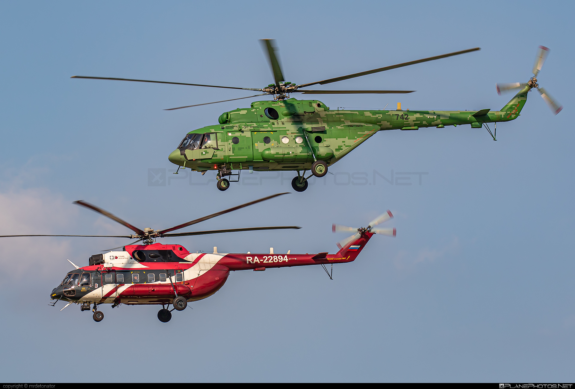 Mil Mi-17V-5 - 742 operated by Russian Helicopters #maks2019 #mi17 #mi17v5 #mil #mil17 #milhelicopters