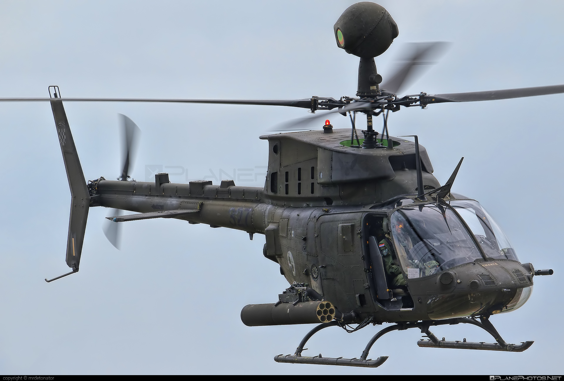 Bell OH-58D Kiowa Warrior - 327 operated by Hrvatsko ratno zrakoplovstvo i protuzračna obrana (Croatian Air Force) #CroatianAirForce #HrvatskoRatnoZrakoplovstvoIProtuzracnaObrana #bell #bellhelicopters