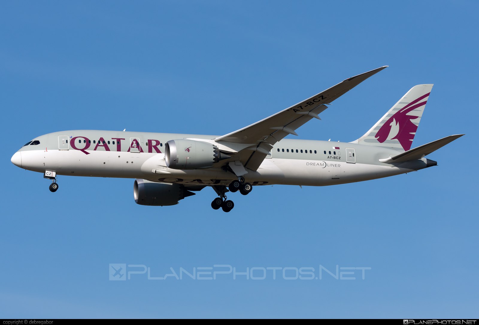 Boeing 787-8 Dreamliner - A7-BCZ operated by Qatar Airways #b787 #boeing #boeing787 #dreamliner #qatarairways