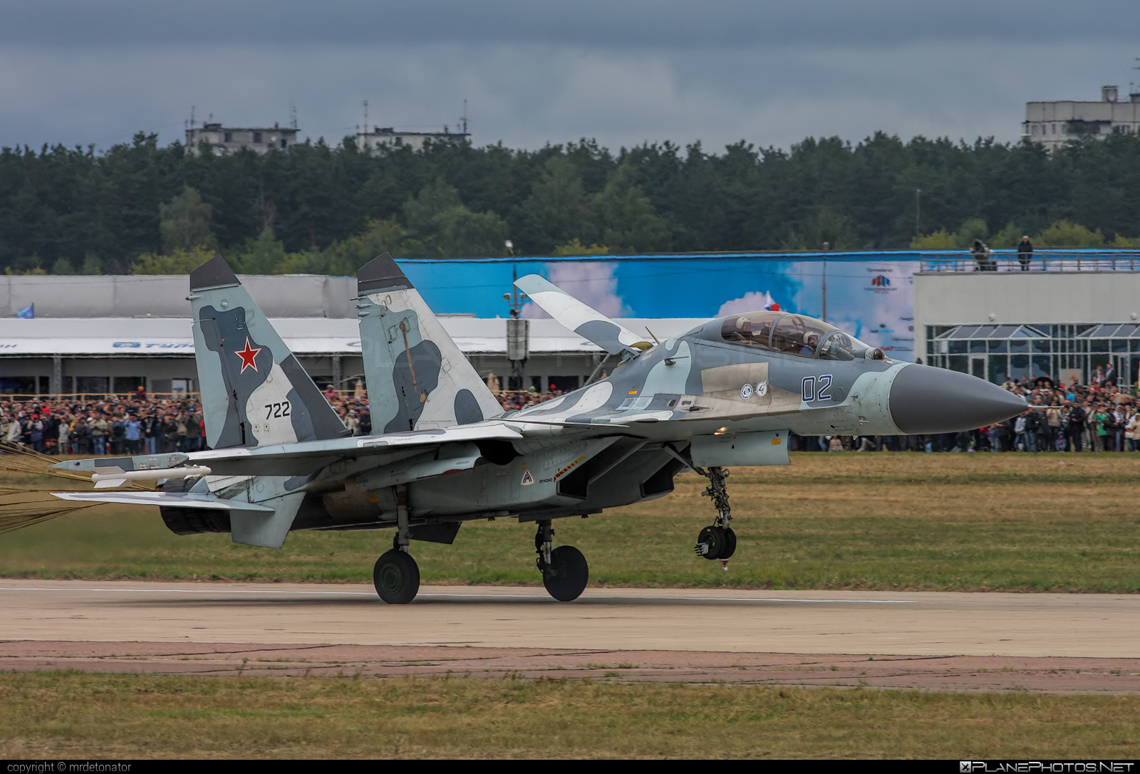 02 - Sukhoi SU-30MK operated by Sukhoi Design Bureau taken by