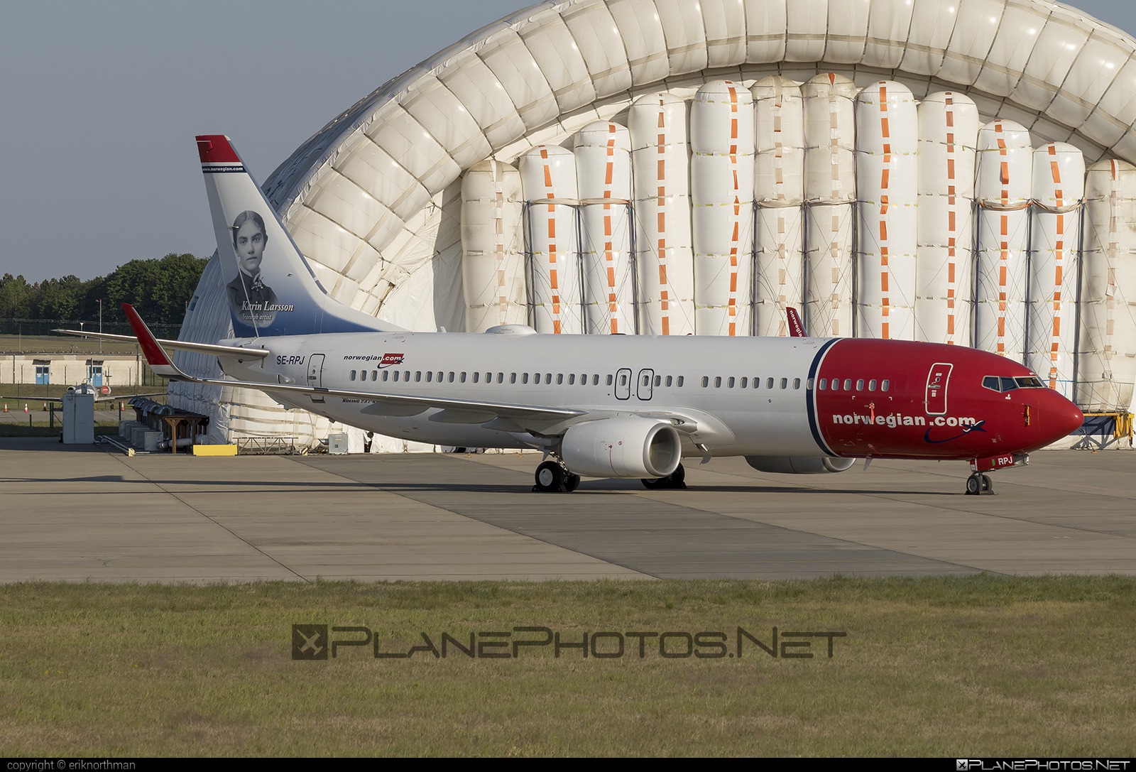 Boeing 737-800 - SE-RPJ operated by Norwegian Air Sweden #b737 #b737nextgen #b737ng #boeing #boeing737 #norwegian #norwegianair #norwegianairsweden
