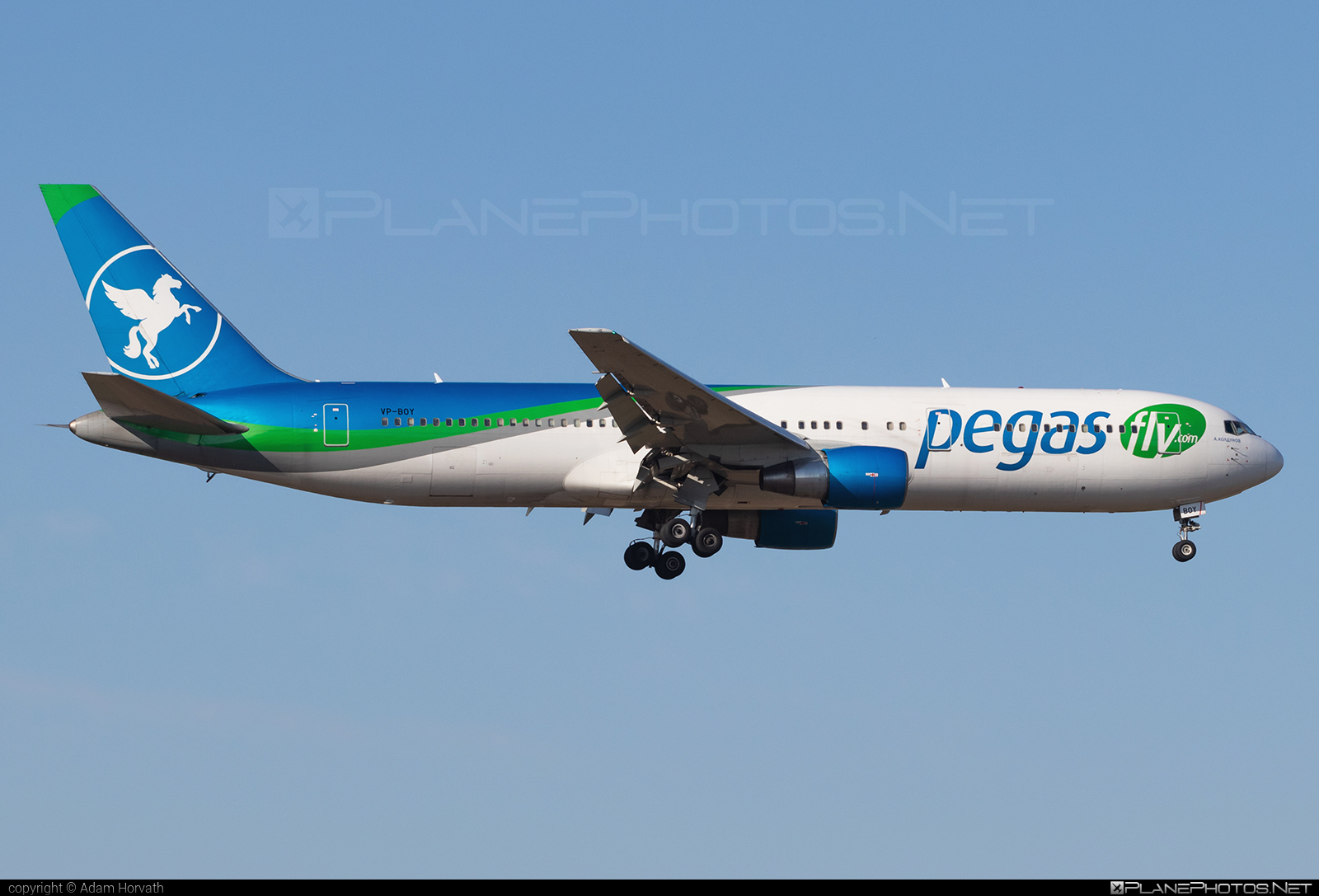 Boeing 767-300ER - VP-BOY operated by Pegas Fly #b767 #b767er #boeing #boeing767 #ikararlines #pegasfly