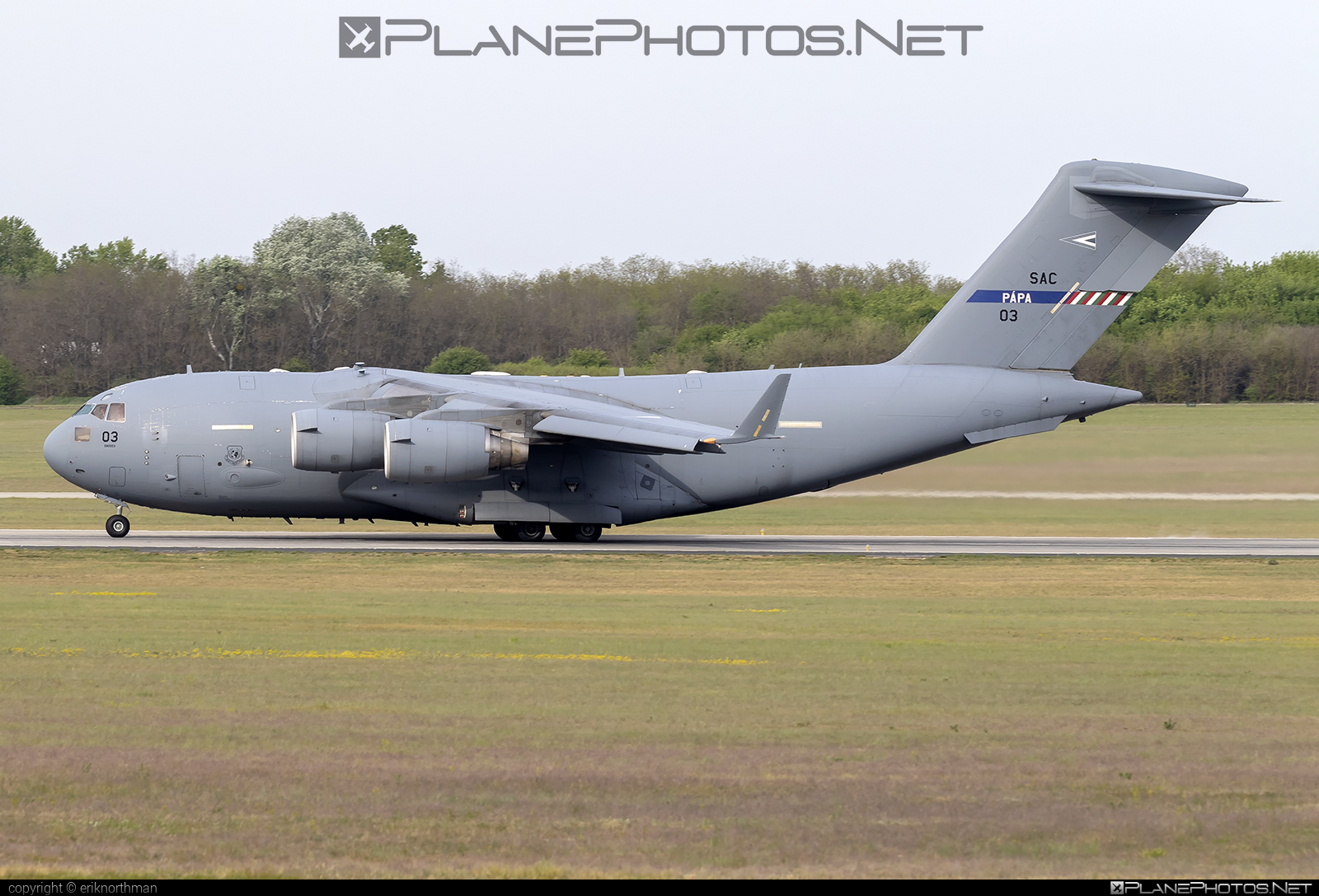 Boeing C-17A Globemaster III - 03 operated by NATO Strategic Airlift Capability (SAC) #boeing #c17 #c17globemaster #globemaster #globemasteriii #natostrategicairliftcapability #strategicairliftcapability