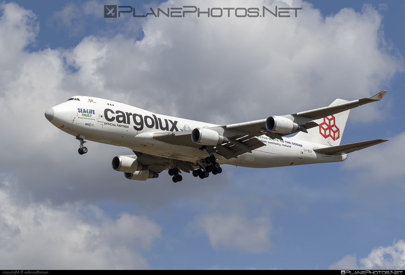 Boeing 747-400ER - LX-ECV operated by Cargolux Airlines International #b747 #boeing #boeing747 #cargolux #jumbo