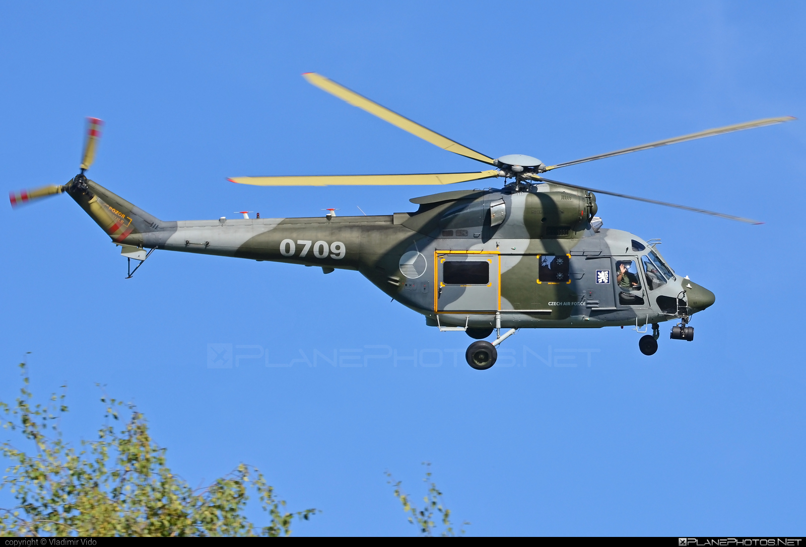 0709 - PZL-Świdnik W-3A Sokol operated by Vzdušné síly AČR (Czech